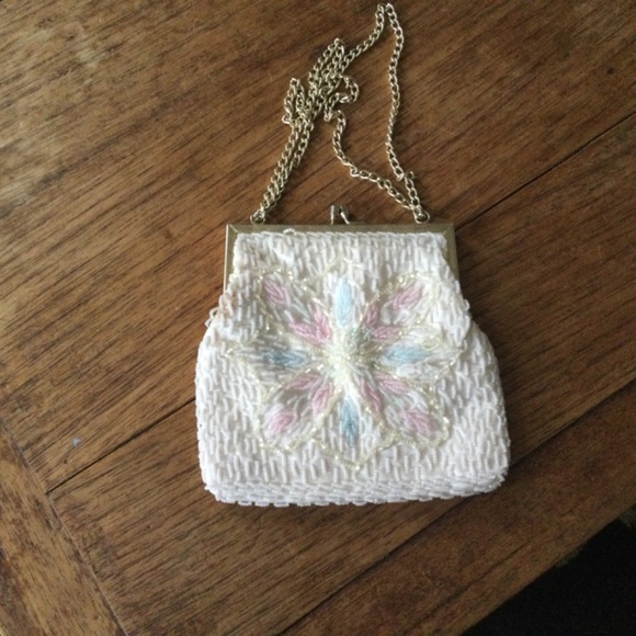 Vintage 20’s era LA Regale handmade beaded purse made in Hong Kong - Picture 5 of 14